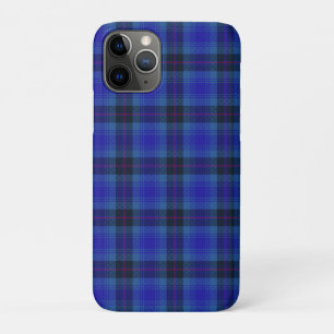 Merry Navy Plaid Tartan Pattern Case-Mate iPhone Case