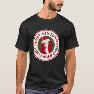 MERRY NEWTONMAS with Sir Isaac Newton T-Shirt