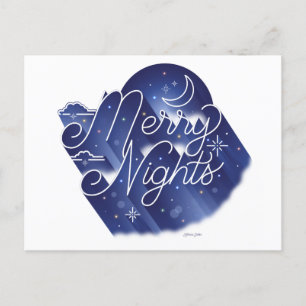 Merry Nights / Postcard