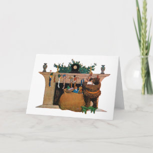 Merry Old Christmas Elf, Jessie Willcox Smith Card