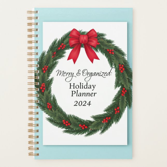 Merry & Organised: Holiday Planner 2024 (Front)