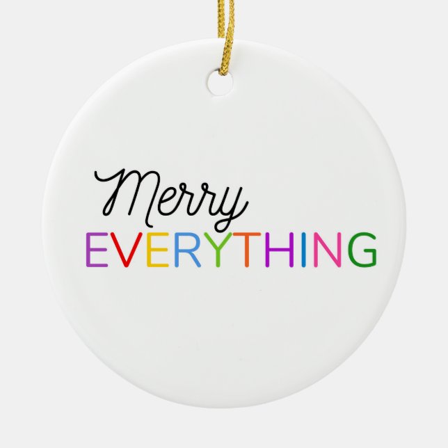 Merry Ornament (Front)