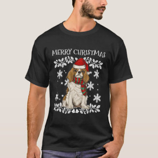 Merry Ornament Cavalier King Charles Spaniel Xmas  T-Shirt