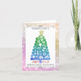 Merry Paige Toonmas Holiday Card