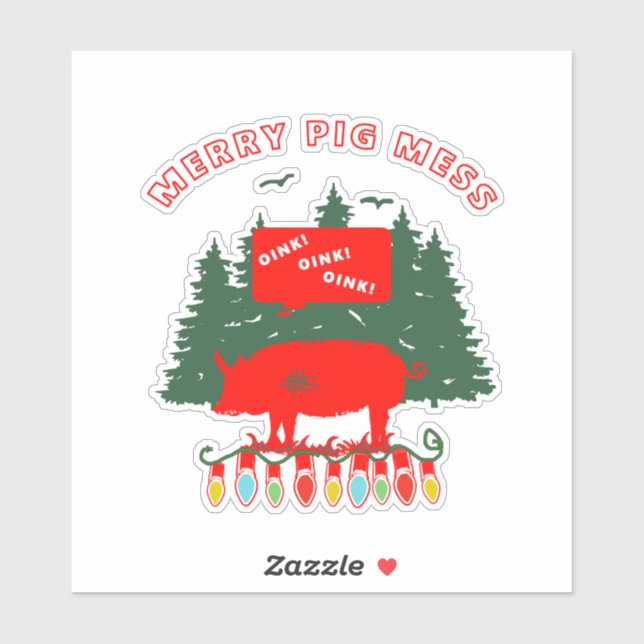 Merry Pig Mess (Sheet)