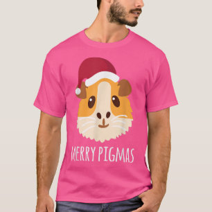 Merry Pigmas Christmas Guinea Pig Christmas Guine T-Shirt