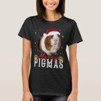 Merry Pigmas Face Mask Funny Guinea Pig Christmas 