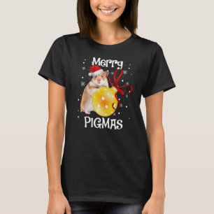 Merry Pigmas Face Mask  Guinea Pig for Christmas T-Shirt