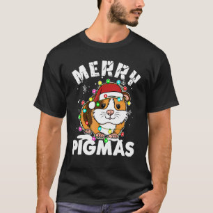 Merry Pigmas Xmas Christmas Guinea Pig T-Shirt