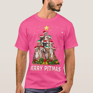 Merry Pitmas Pitbull Dog Ugly Christmas Sweater Tr