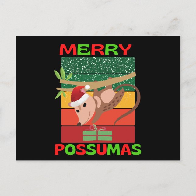 merry possumas postcard (Front)