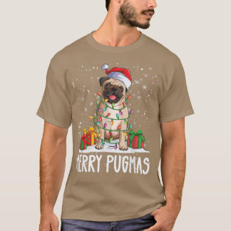 Merry Pugmas 2022 Xmas Pug Christmas Party Pug Lov T-Shirt