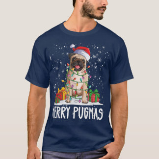 Merry Pugmas 2022 Xmas Pug Christmas Party Pug Lov T-Shirt