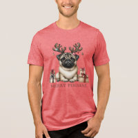 Merry Pugmas Christmas Pet Pug Dog Festive