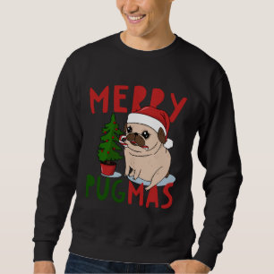 Merry Pugmas  Cute Christmas Pug Classic T-Shirt 5 Sweatshirt