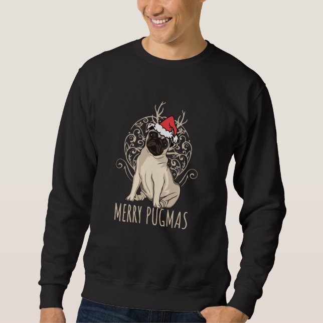 Merry Pugmas Sweatshirt (Front)