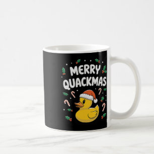Merry Quackmas Christmas Rubber Duck S Xmas Gifts Coffee Mug