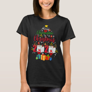 Merry Quarantine Christmas 2020 Toilet Paper Famil T-Shirt
