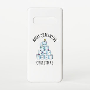 Merry Quarantine Christmas Tree Toilet Paper Samsung Galaxy Case