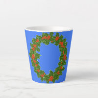 Merry Red Berry & Holly Wreath for Christmas