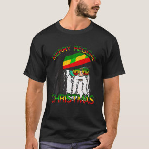 Merry Reggae Christmas Rasta Santa Xmas Rastafari T-Shirt