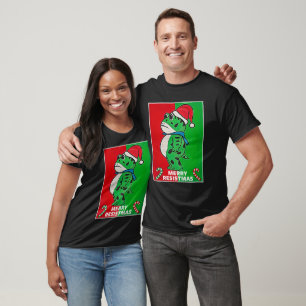 Merry Resistmas - Christmas Resist Portland Frog T-Shirt