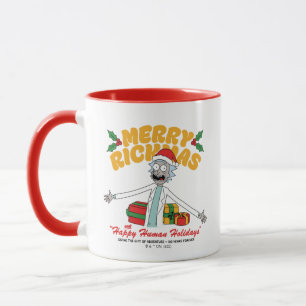 Merry Rickmas and Happy Human Holidays Mug