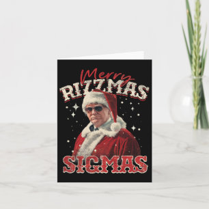Merry Rizz Mas Sigmas- Gen Alpha Middle School Tru Card