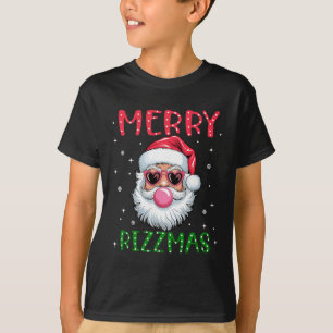 Merry Rizzmas Charisma Christmas Rizz Santa Claus T-Shirt