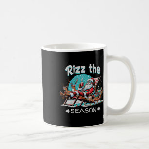 Merry Rizzmas Christmas Rizz Cool Santa Sungles Xm Coffee Mug