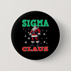 Merry Rizzmas Sigmas Claus Kids Funny Merry Christ 6 Cm Round Badge