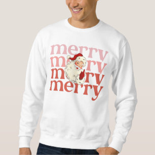 Merry santa claus sweatshirt