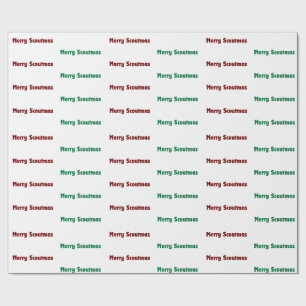 Merry Scoutmas Troop Wrapping Paper