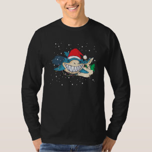 Merry Shark Christmas T-Shirt