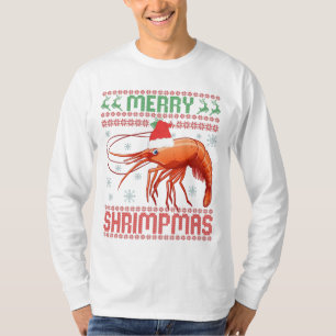 Merry Shrimpmas Funny Ugly Christmas Sweater Gift
