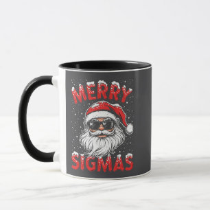 Merry Sigmas Funny Gen Alpha Middle School Christm Mug