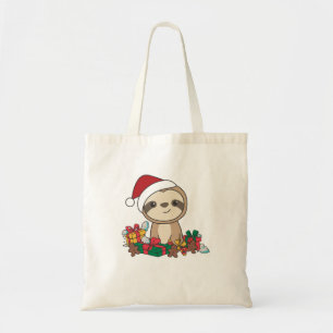 Merry Slothmas Funny Sloth For Christmas Adult Clo Tote Bag