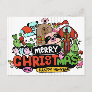 Merry Slothmas Postcard