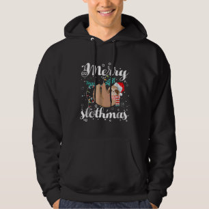 Merry Slothmas T Christmas Pajama For Sloth T Hoodie