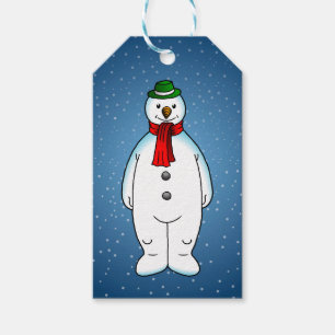 Merry Snowman Gift Tags