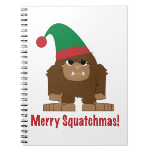 Merry Squatchmas! Notebook
