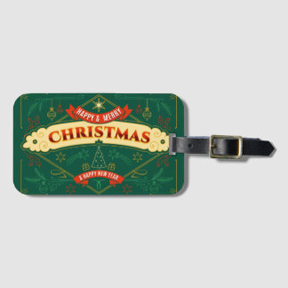 Merry Squishmas Luggage Tag