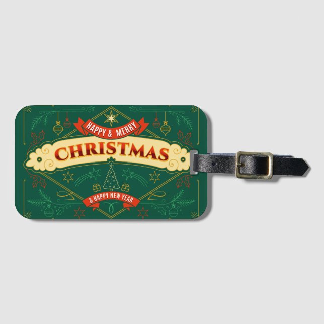Merry Squishmas   Luggage Tag (Front Horizontal)
