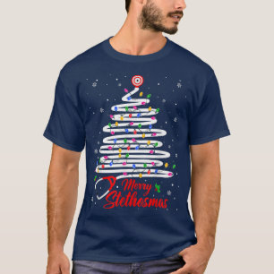 Merry Stethosmas Nurse Stethoscope Christmas Tree T-Shirt