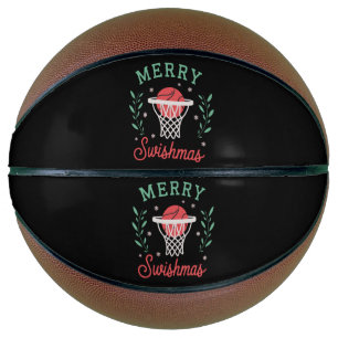 Merry Swishmas Basketball Christmas Sports Xmas 