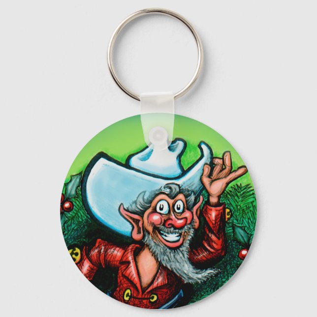 Merry Texmas Key Ring (Front)