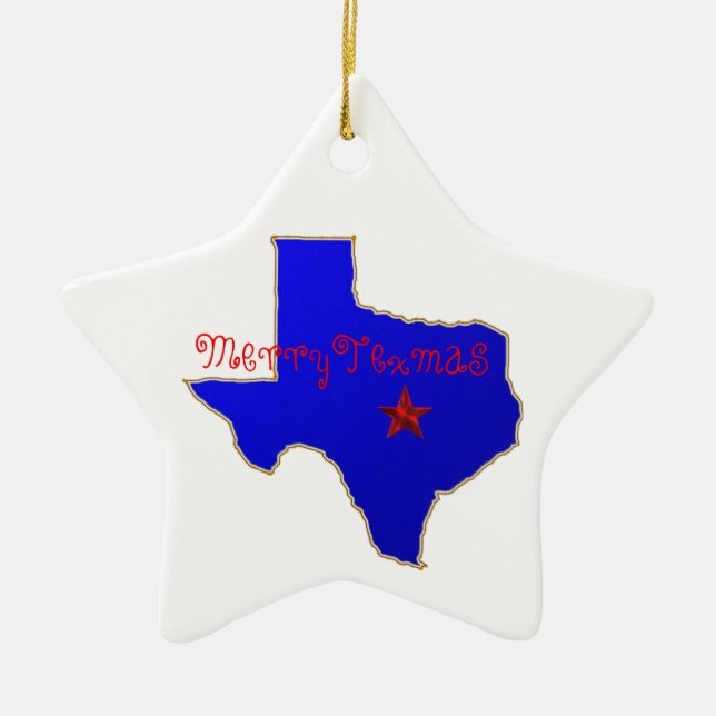 Merry Texmas Ornament (Front)