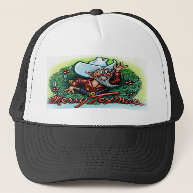 Merry Texmas Trucker Hat (Front)