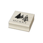 Merry Trees Wood Art Stamp