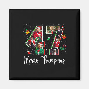 Merry Trumpmas 47 Family Matching Pj Funny Christm Magnet